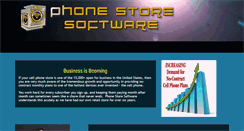 Desktop Screenshot of phonestoresoftware.com