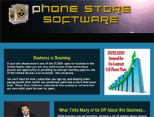 Tablet Screenshot of phonestoresoftware.com
